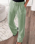 Women's Lace Patchwork Casual Pants