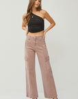 RISEN Full Size High Rise Wide Leg Cargo Jeans - Little Miss Vanilla