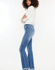 Kancan High Rise Frayed Hem Jeans - Little Miss Vanilla