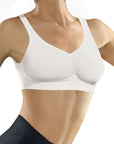 Control Body 110621 Medium Compression Push Up Bra Bianco