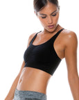 Control Body 110705 Sports Bra Nero