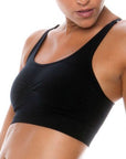 Control Body 110705 Sports Bra Nero