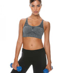 Control Body 110706 Reggiseno sportivo Melange/Grigio