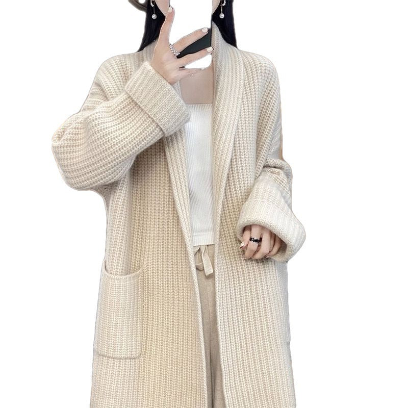 Warm All-match Simple Leisure Sweater Sweater Coat - Little Miss Vanilla