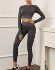 Winter New Women Suits Gym Fitness Leggings