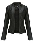 European And American Women's Leather Jackets