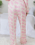 Pink Floral Long Sleeve and Pants Pajamas Set - Little Miss Vanilla