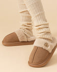 New Plush Slippers For Women Men Winter Warm Home Slipper Indoor Thick-soled Fleece Shoes