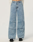 Wide Leg Jeans with Pockets - Little Miss Vanilla