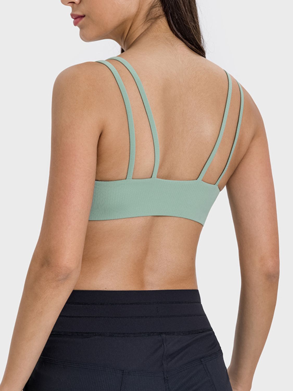 Millennia Scoop Neck Double Strap Active Cami - Little Miss Vanilla