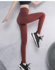 Women Tummy Control Gym Legging Athletic