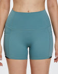 High Waist Active Shorts - Little Miss Vanilla