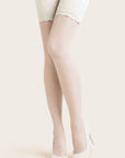 Gabriella Calze Exclusive 201 Hold Ups White