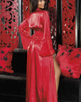 Shirley of Hollywood 20559 Long Robe Red