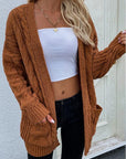 Cozy Women's Knit Long Sleeve Cardigan