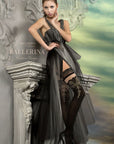 Ballerina 220 Halterlos Nero (Schwarz)