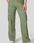 High Waist Straight Leg Cargo Jeans - Little Miss Vanilla