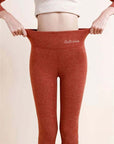 Women's Outer High Waist Hip Lift Leggings Fleece-lined Shark Pants