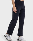 Millennia Pocketed High Waist Active Pants - Little Miss Vanilla