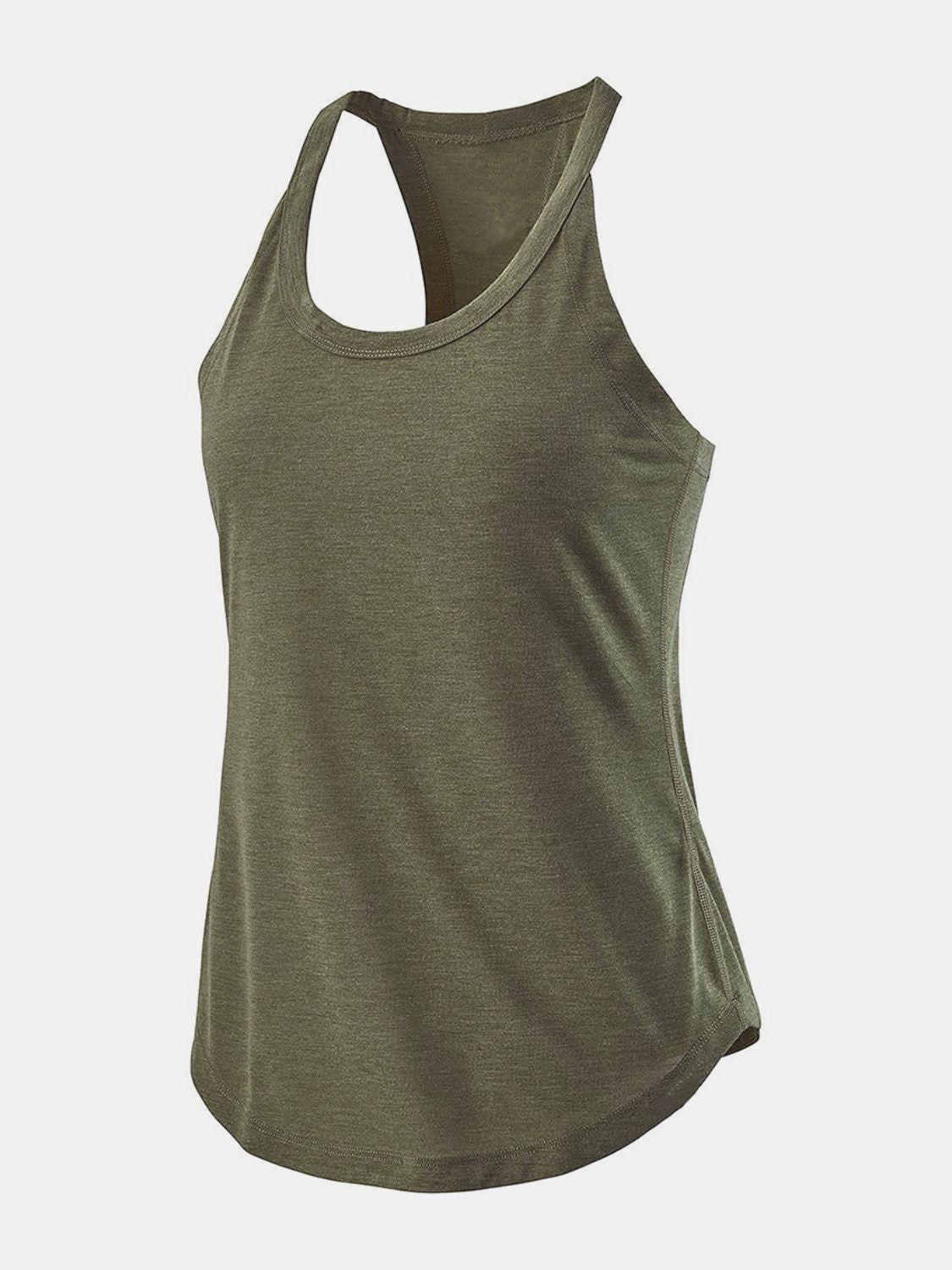 Scoop Neck Active Tank - Little Miss Vanilla