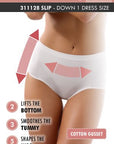 Control Body 311128 Shaping Brief Bianco