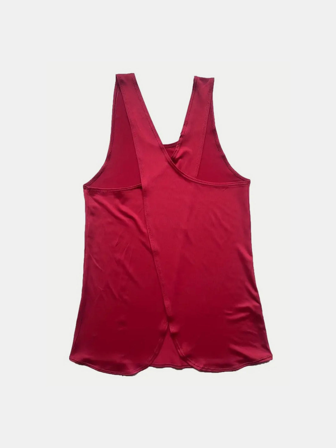 Crisscross Scoop Neck Active Tank - Little Miss Vanilla