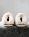 Camel Plush Suede Winter Home Slippers - Little Miss Vanilla