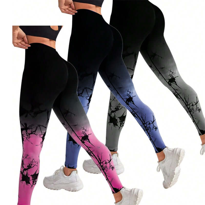 Yoga Pants Hip Lifting Fitness High Waist Bottoming Trousers Tight Women