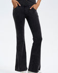 Basic Bae Pocketed Highly Stretchy Bootcut Jeans - Little Miss Vanilla