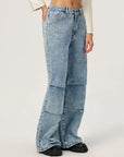 Wide Leg Jeans with Pockets - Little Miss Vanilla