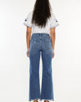 Kancan Full Size High Rise Slim Wide Leg Jeans - Little Miss Vanilla