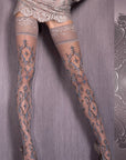 Ballerina 416 Hold Ups Grey / Blue