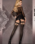 Ballerina 417 Stockings Nero (Black) / Skin