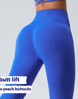 Women's High Waist Hip Lift Fitness Pants Quick-drying Seamless Slim Fit