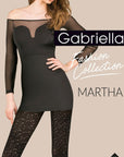 Gabriella Martha Tights Black