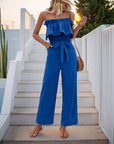 Women's Jumpsuit Sleeveless Tube Top - Little Miss Vanilla