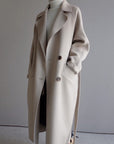 Womens Lapel Cashmere coat