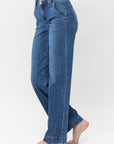 Judy Blue Full Size Double Button Wide Leg Jeans - Little Miss Vanilla