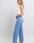 Judy Blue Full Size Wide Leg Jeans with Pockets - Little Miss Vanilla