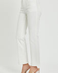 RISEN Full Size Mid Rise Jeans with Pockets - Little Miss Vanilla