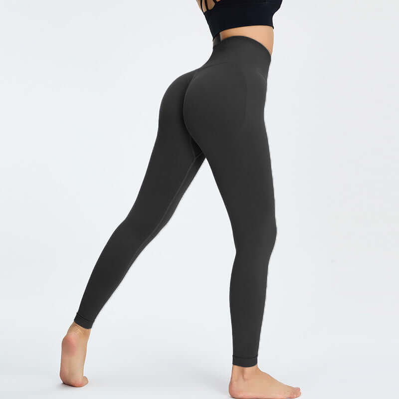 Women&#39;s High Waist Hip Lift Fitness Pants Quick-drying Seamless Slim Fit