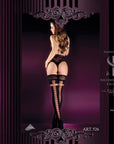 Ballerina 526 Black/Skin Hold Ups