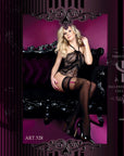 Ballerina 528 Black/Skin Hold Ups