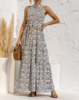 Printed maxi lace dress - Little Miss Vanilla