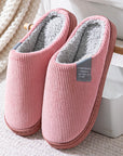 Non-slip Plus Velvet Cotton Slippers