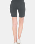 Leggings Depot Full Size High Waist Active Shorts - Little Miss Vanilla