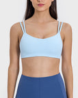 Millennia Scoop Neck Double Strap Active Cami - Little Miss Vanilla