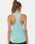 Full Size Scoop Neck Wide Strap Active Tank - Little Miss Vanilla