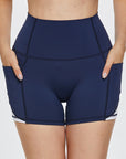 High Waist Active Shorts - Little Miss Vanilla