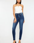 Kancan Full Size High Rise Ankle Skinny Jeans - Little Miss Vanilla